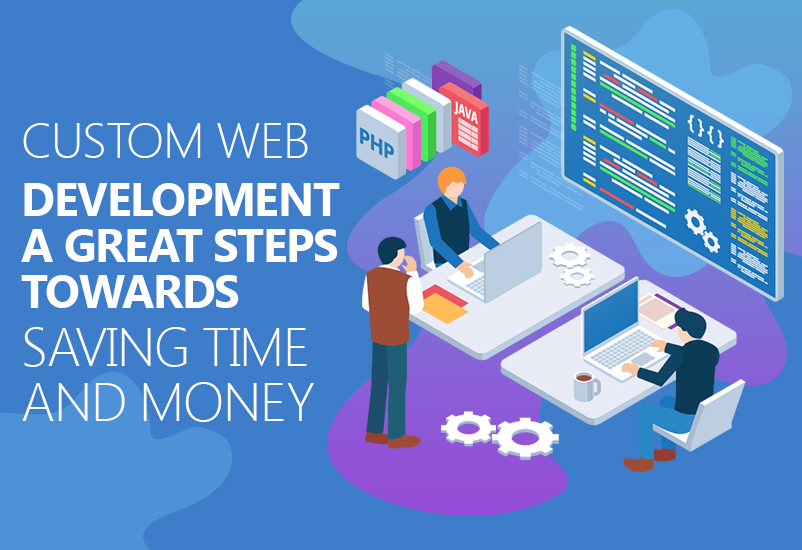 Custom Web Development A Great Steps Towards Saving Time and Money