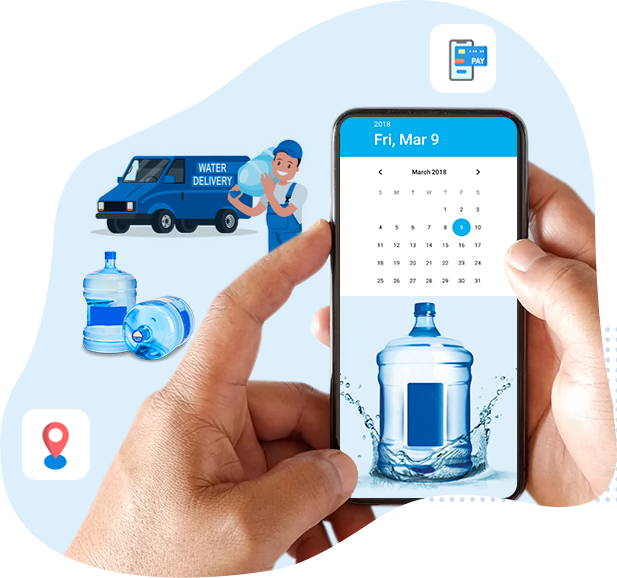water delivery mobile app development