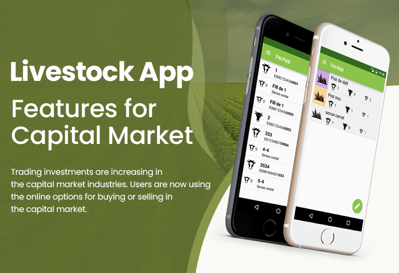 Livestock App Features for Capital Market